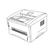 Thumbnail Brother Laser Printer HL-1230 / HL-1440 / HL-1450 / HL-1470N Parts Reference List