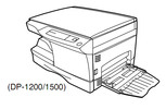 Thumbnail TOSHIBA DP1200, DP1500 DIGITAL PLAIN PAPER COPIER Service Repair Manual