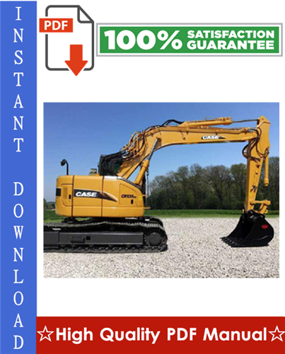 Thumbnail CASE CX135SR CRAWLER EXCAVATOR Workshop Service Repair Manual