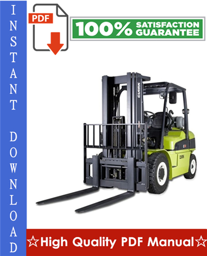 Thumbnail CLARK C40D, C45D, C50sD, C55sD, C40L, C45L, C50sL, C55sL FORKLIFT Workshop Service Repair Manual