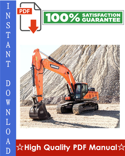 Thumbnail DAEWOO DOOSAN DX420LC EXCAVATOR Workshop Service Repair Manual
