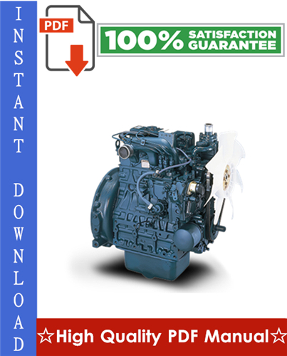 Thumbnail Kubota V2203 03-M-E3B Series, 03-M-DI-E3B Series, 03-M-E3BG Series Diesel Engine Workshop Service Repair Manual