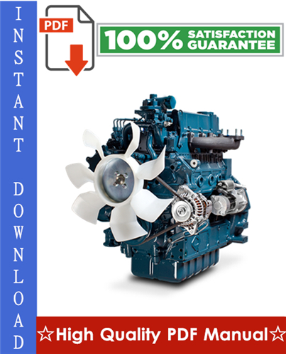 Thumbnail Kubota V3300-E2B, V3300-T-E2B Diesel Engine Workshop Service Repair Manual