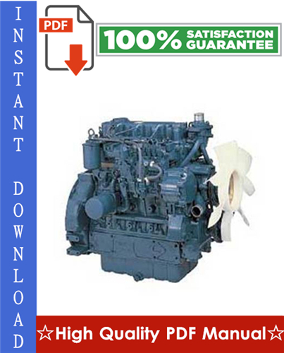 Thumbnail Kubota V3-E3B Series, V3-E3CB Series, V3-E3BG Series Diesel Engine Workshop Service Repair Manual