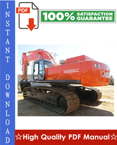 Thumbnail Hitachi EX550-5, EX550LC-5, EX600H-5, EX600LCH-5 Excavator Workshop Service Repair Manual