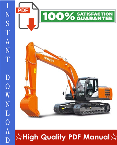 Thumbnail Hitachi ZAXIS330-3 CLASSS ZAXIS330LC-3, ZAXIS350H-3, ZAXIS350LCH-3, ZAXIS350LCK-3, ZAXIS350LC-3, ZAXIS350LCN-3 Hydraulic Excavator Workshop Service Repair Manual