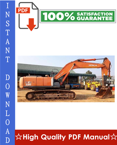 Thumbnail Hitachi ZAXIS330, ZAXIS330LC, ZAXIS350H, ZAXIS350LCH, ZAXIS370MTH Excavator Workshop Service Repair Manual