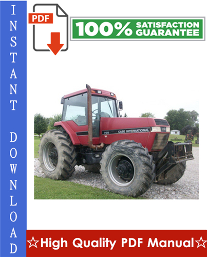 Thumbnail Case International Magnum Series 7110 7120 7130 7140 Tractor Workshop Service Repair Manual