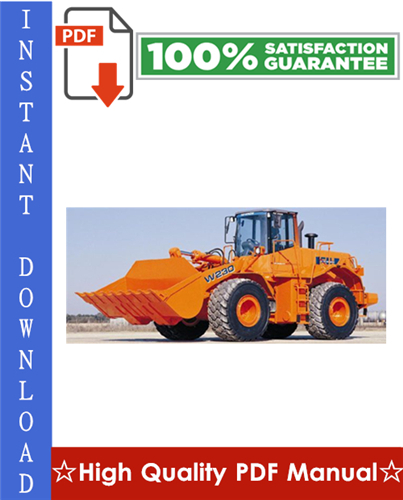 Thumbnail Fiat Kobelco W230 EVOLUTION Wheel Loader Workshop Service Repair Manual