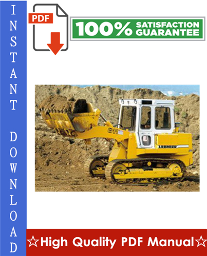 Thumbnail Liebherr LR611, LR621, LR631, LR641 Crawler Loaders Workshop Service Repair Manual
