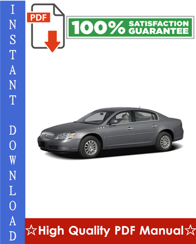 Thumbnail Buick Lucerne Workshop Service Repair Manual 2006-2009 Download