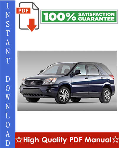 Thumbnail Buick Rendezvous Workshop Service Repair Manual 2002-2007 Download