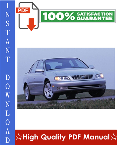 Thumbnail Cadillac Catera Workshop Service Repair Manual 1997-2001 Download