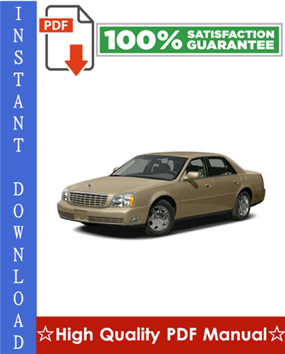 Thumbnail Cadillac Deville Workshop Service Repair Manual 2000-2005 Download