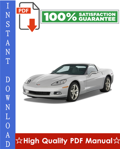 Thumbnail Chevy Chevrolet Corvette Workshop Service Repair Manual 2005-2009 Download