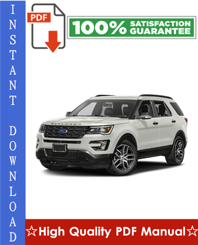 Thumbnail Ford Explorer Workshop Service Repair Manual 2000-2005 Download