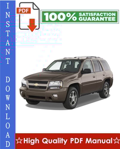 Thumbnail Chevy Chevrolet Trailblazer Workshop Service Repair Manual 2002-2008 Download