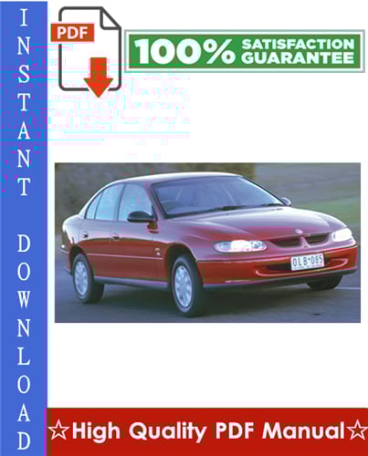 Thumbnail Holden Commodore VT VX VY VU Series Workshop Service Repair Manual 1997-2004 Download
