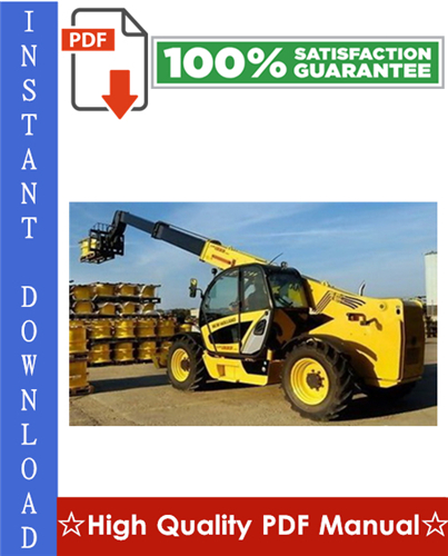 Thumbnail New Holland LM1340 Turbo, LM1343 Turbo, LM1345 Turbo, LM1443 Turbo, LM1445 Turbo, LM1745 Turbo Telescopic Handlers Workshop Service Repair Manual