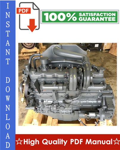 Thumbnail Daewoo Doosan DB58, DB58T & DB58TI Diesel Engine Workshop Service Repair Manual