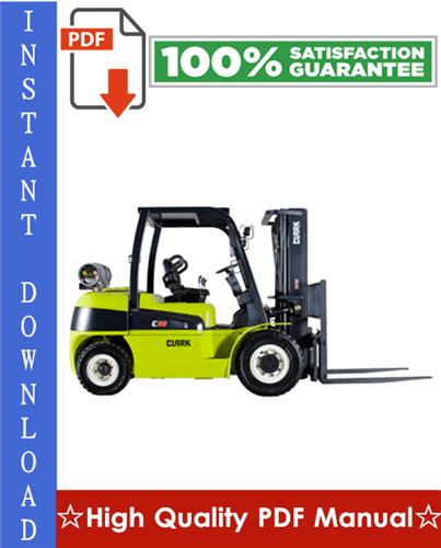Thumbnail Clark GPH 50, GPH 60, GPH 70, GPH 75, DPH 50, DPH 60, DPH 70, DPH 75 Forklift Workshop Service Repair Manual