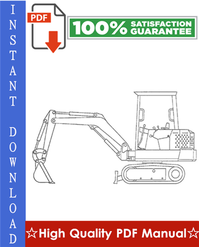 Thumbnail Bobcat 116 Hydraulic Excavator Workshop Service Repair Manual