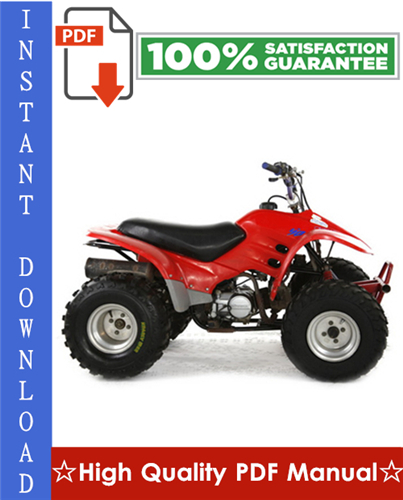 Thumbnail Honda TRX90 Workshop Service Repair Manual 1993-2005 Download Thumbnail Honda TRX90 Workshop Service Repair Manual 1993-2005 Download