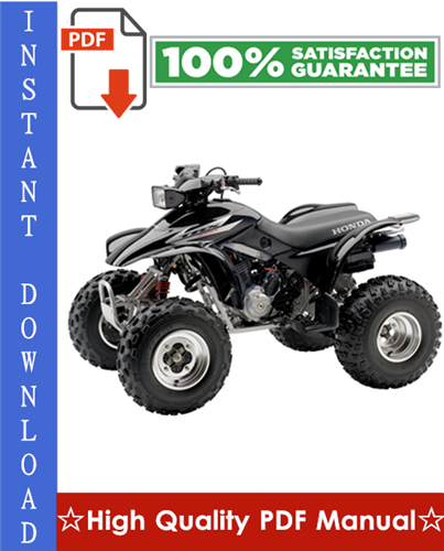 Thumbnail Honda TRX300EX / TRX300X Workshop Service Repair Manual 2007-2009 Download Thumbnail Honda TRX300EX / TRX300X Workshop Service Repair Manual 2007-2009 Download