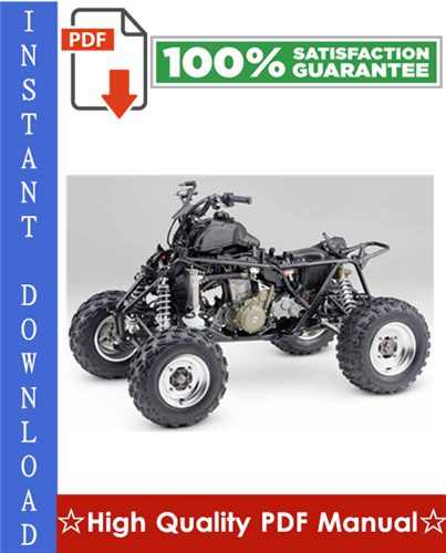 Thumbnail Honda TRX700XX Workshop Service Repair Manual 2008-2009 Download Thumbnail Honda TRX700XX Workshop Service Repair Manual 2008-2009 Download