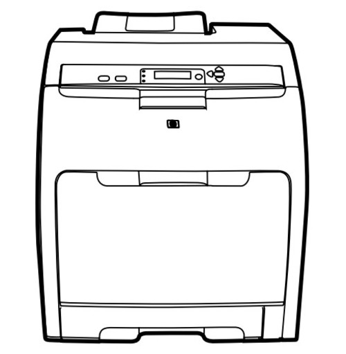 Product picture HP Color LaserJet 3000/3600/3800 Series printers Service Repair Manual