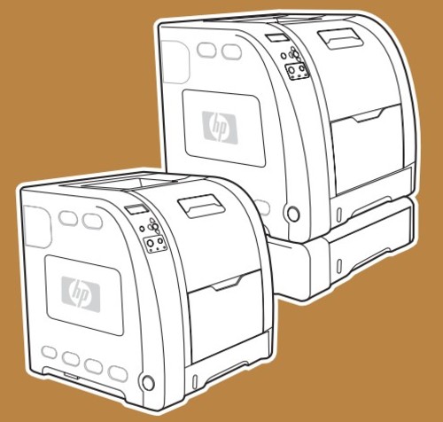 Product picture HP Color LaserJet 3500, 3700 series printer Service Repair Manual