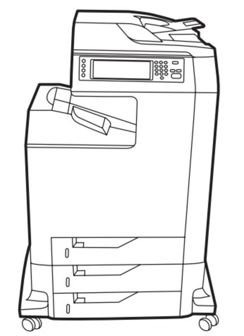 Product picture HP Color LaserJet CM4730 MFP Service Repair Manual