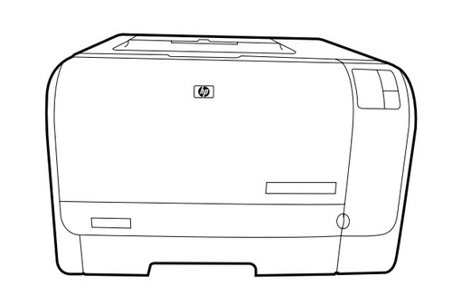 Product picture HP Color LaserJet CP1210, CP1510 Series Printers Service Repair Manual