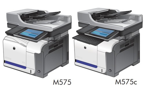 Product picture HP LaserJet Enterprise 500 color MFP M575 Printers and HP LaserJet Enterprise 500 color flow MFP M575 Printers Service Repair Manual