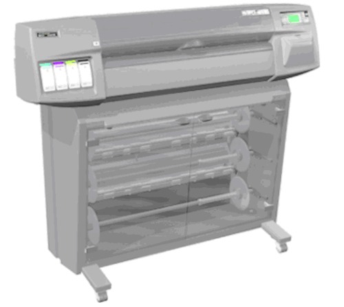 Product picture HP Designjet multi-roll feeder (for 1000 series) Service Repair Manual