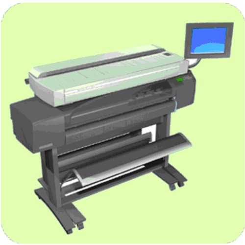 Product picture HP DesignJet copier cc800ps, HP DesignJet 815mfp, HP DesignJet scanner 4200 Service Repair Manual