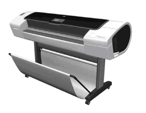 Product picture HP Designjet T1100/T1100ps/T610 series printer Service Repair Manual