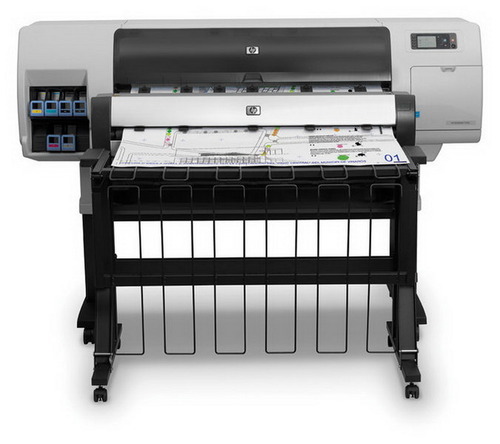 Product picture HP Designjet T7100 & T7100 Monochrome printer series Service Repair Manual