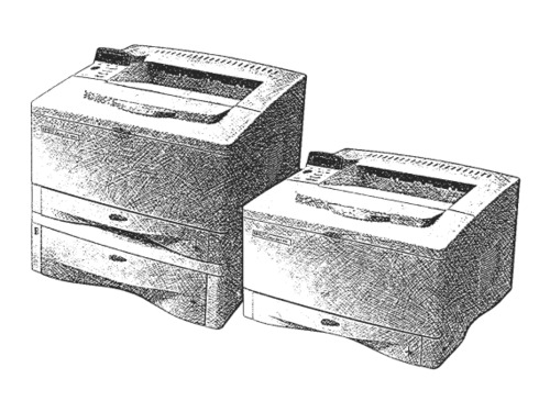 Product picture HP LaserJet 5000, 5000 N, 5000 GN Printers Service Repair Manual