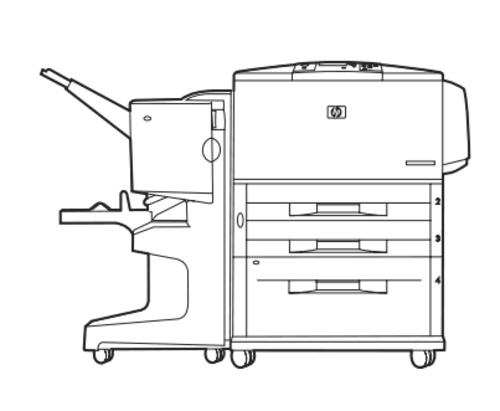 Product picture HP LaserJet 9000, 9040, 9050 Series printers Service Repair Manual