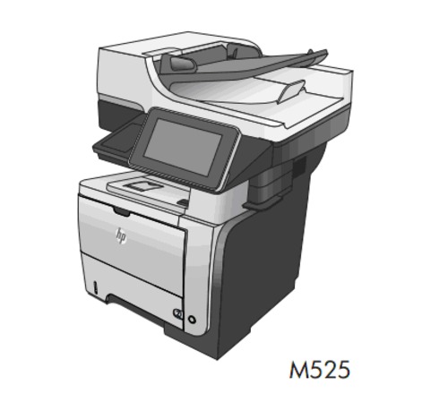 Product picture HP LASERJET ENTERPRISE 500 MFP M525 Printers Service Repair Manual