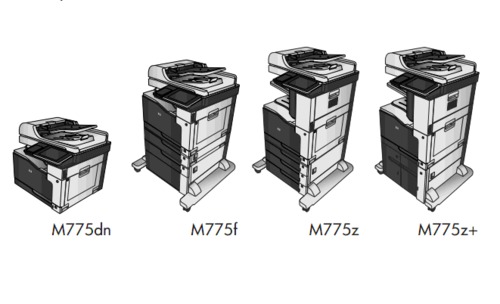 Product picture HP LaserJet Enterprise 700 color MFP M775 Service Repair Manual