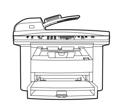 Product picture HP LaserJet M1522 MFP Series Service Repair Manual