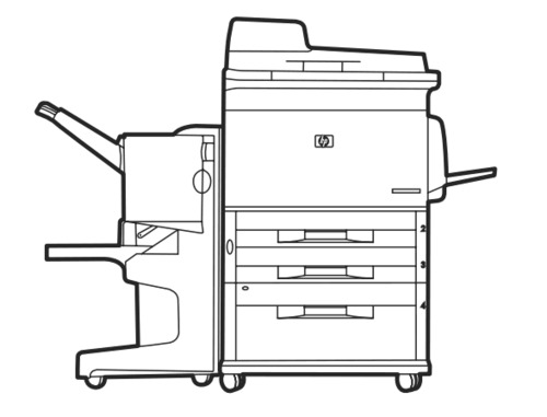 Product picture HP LaserJet M9040, M9050 MFP Series printer Service Repair Manual
