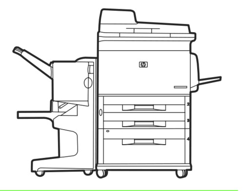 Product picture HP LaserJet M9059 MFP Series printer Service Repair Manual