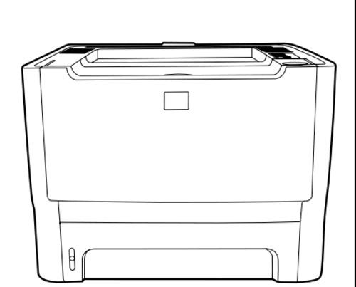 Product picture HP LaserJet P2010 Series printer Service Repair Manual