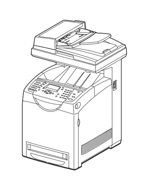 Product picture FUJI XEROX DocuPrint C3290 FS Color MultiFunction Printer Service Repair Manual