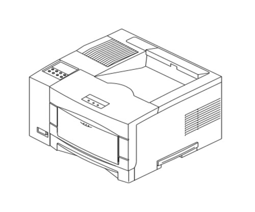 Product picture Xerox DocuPrint N17 Network Laser Printer Service Repair Manual