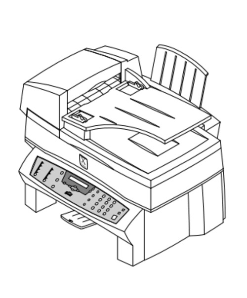 Product picture Xerox WorkCentre XK50cx Inkjet Printer Service Repair Manual