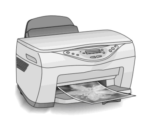 Product picture Epson Stylus CX5100/CX5200/CX5300/CX5400 All-In-One (Scanner/Printer/Copier) Service Repair Manual